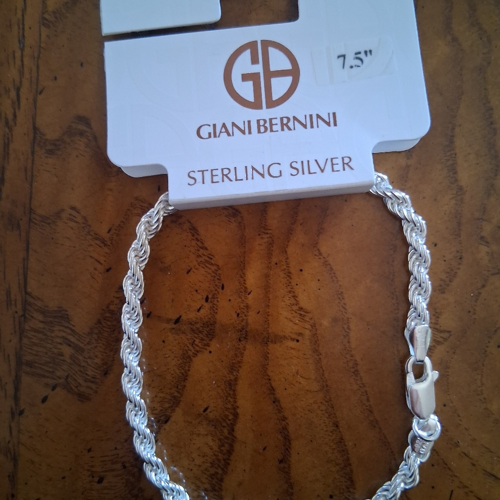 Giani Bernini Sterling Silver Rope Bracelet